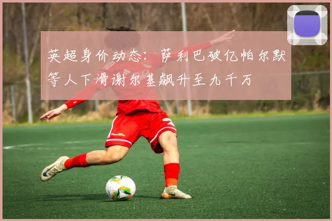 英超身价动态：萨利巴破亿帕尔默等人下滑谢尔基飙升至九千万